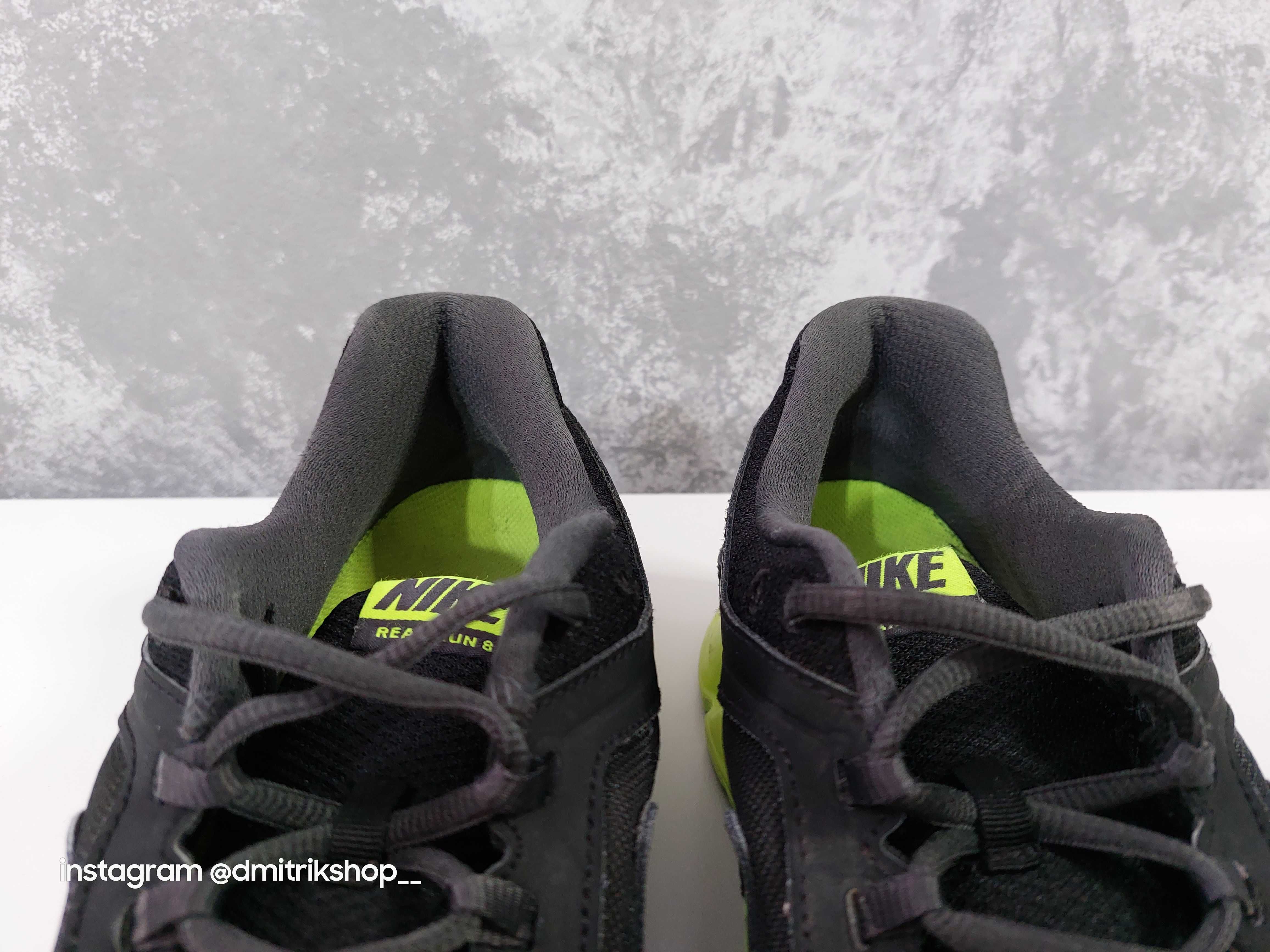 Кросівки чоловічі Nike Reax Run 8 'Black Volt'р44 кроссовки Nike Reax