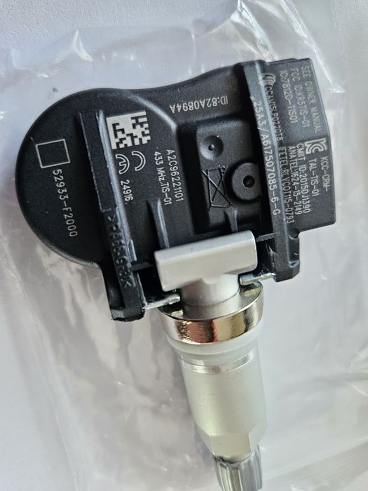 Czujniki ciśnienia TPMS Hyundai Kia x4 komplet 52933-F2000