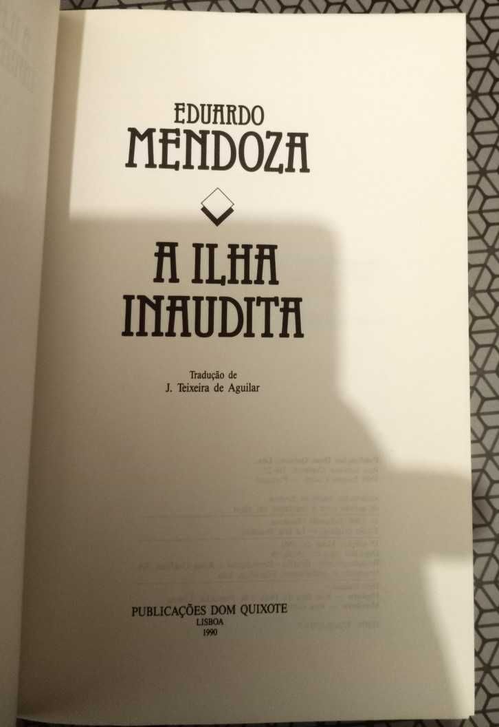 A ilha inaudita, Eduardo Mendoza