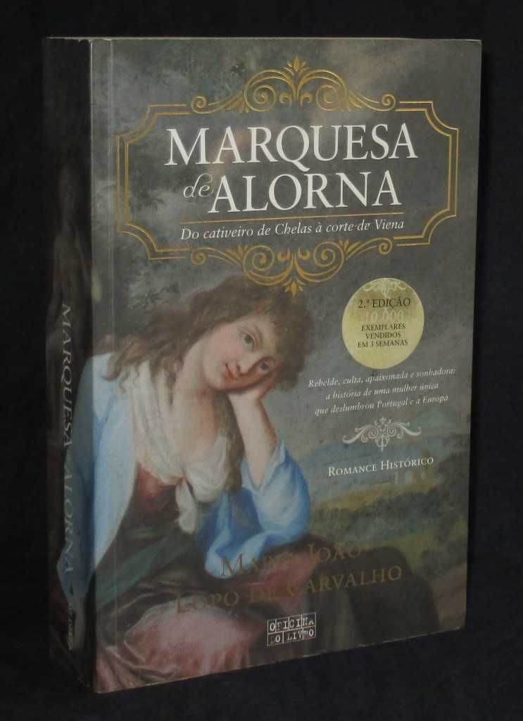 Livro Marquesa de Alorna Maria João Lopo de Carvalho