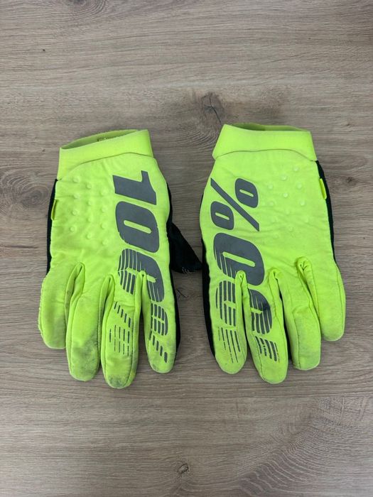 Rękawice zimowe, ocieplane 100% Brisker rozmiar XL - rower, hulajnoga