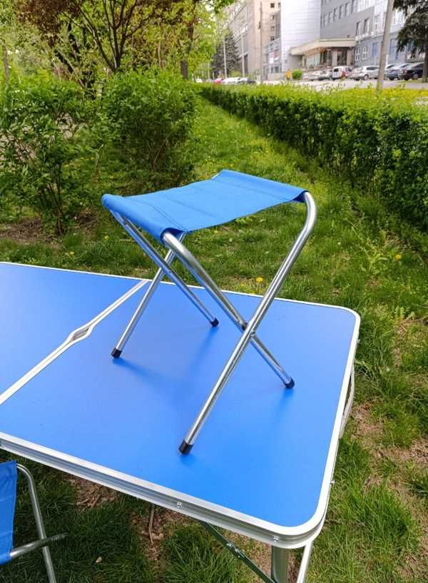 Стіл посилений складний кемпінговий столик для пікніка стільчики