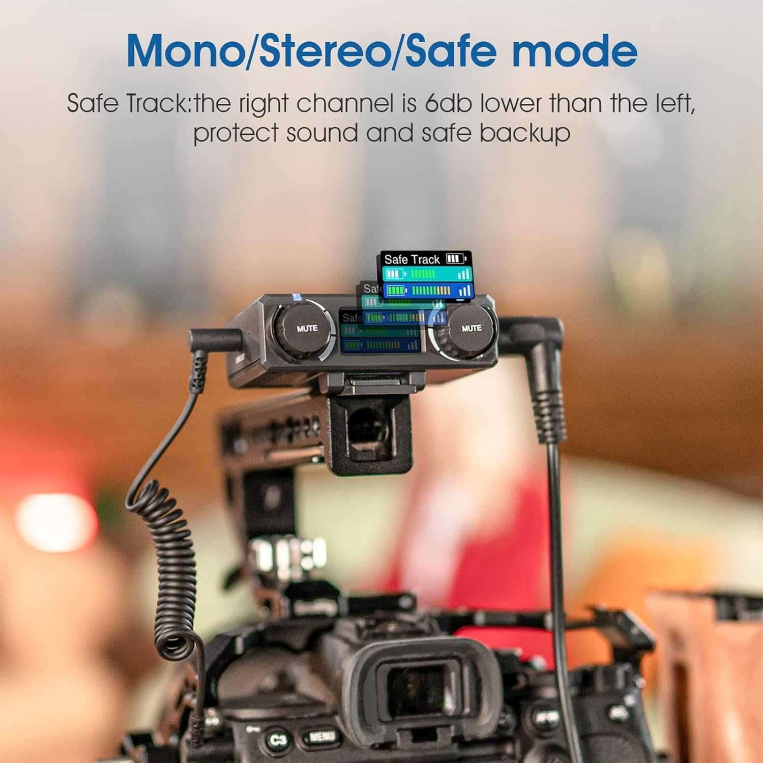Hollyland Lark 150 DUO 2.4 GHz bezprzewodowy system audio