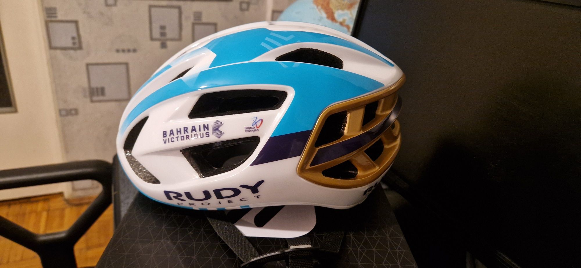 Kask Rudy Project Egos Team Bahrain Victorious Rozmiar M