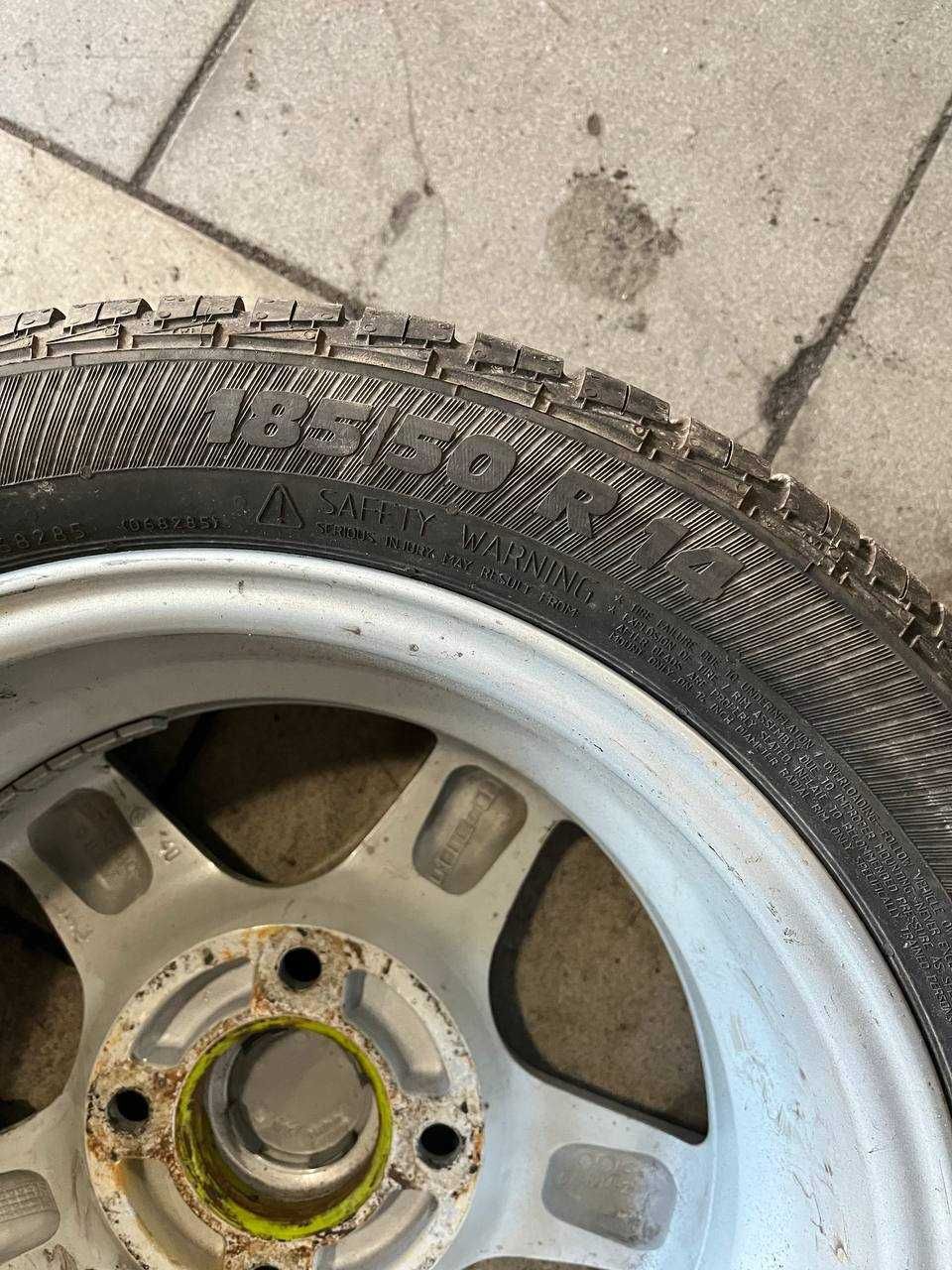 Диски з шинами 4*14,3 R14 185/50R14