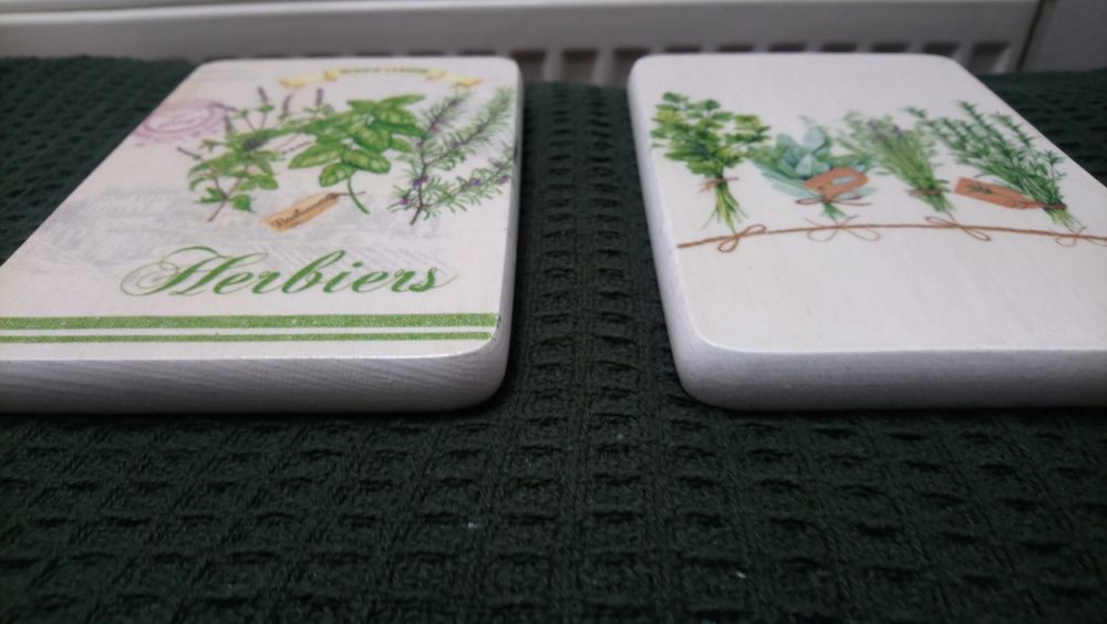 Dekoracje ścienne drewniane, motyw roślinny, styl prowansalski,