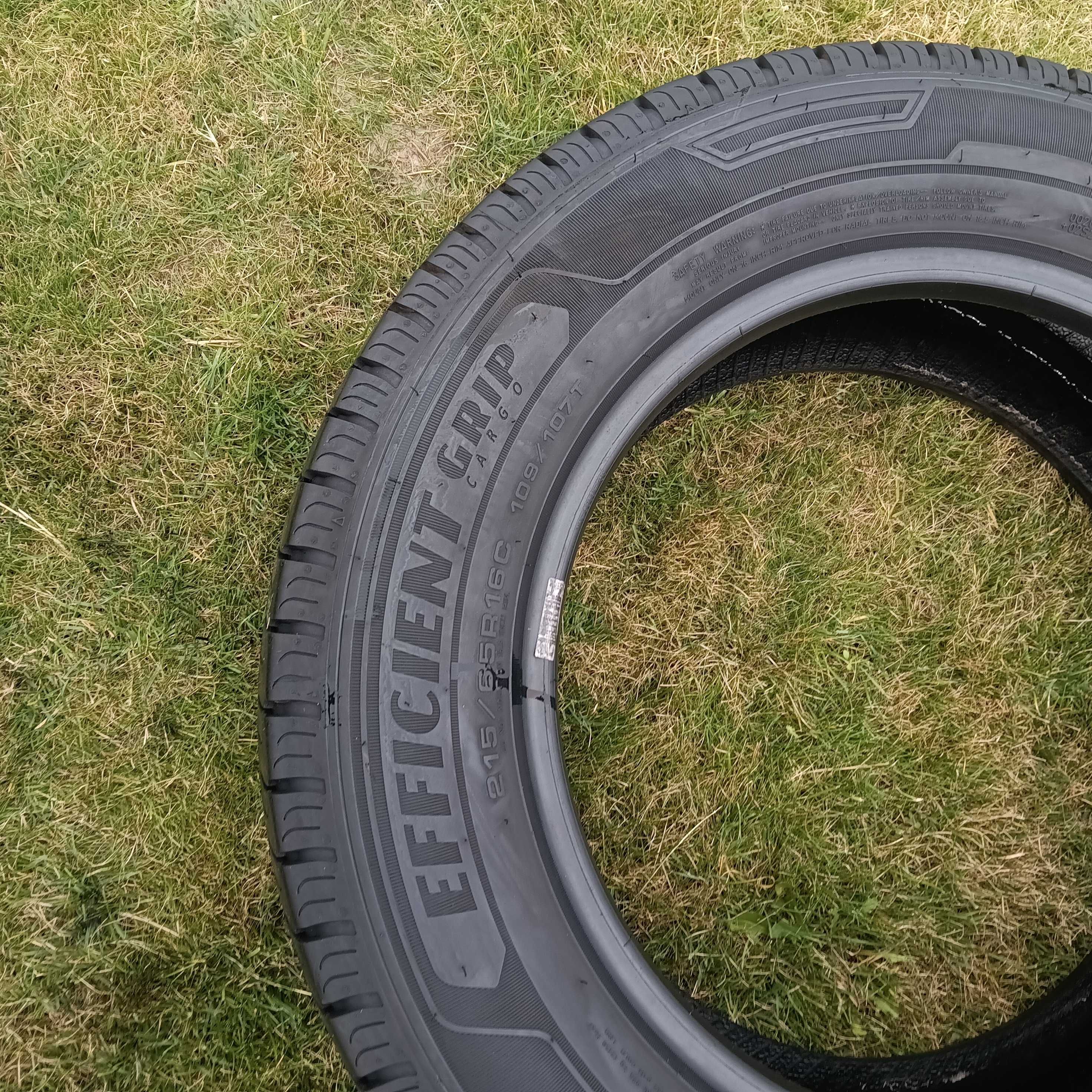 opony 215/65/16C Goodyear Efficient Grip Cargo 2 sztuki 9mm