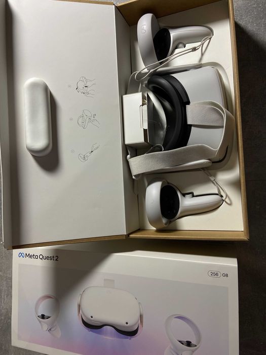 Gogle VR Oculus META QUEST 2 256GB + Akcesoria