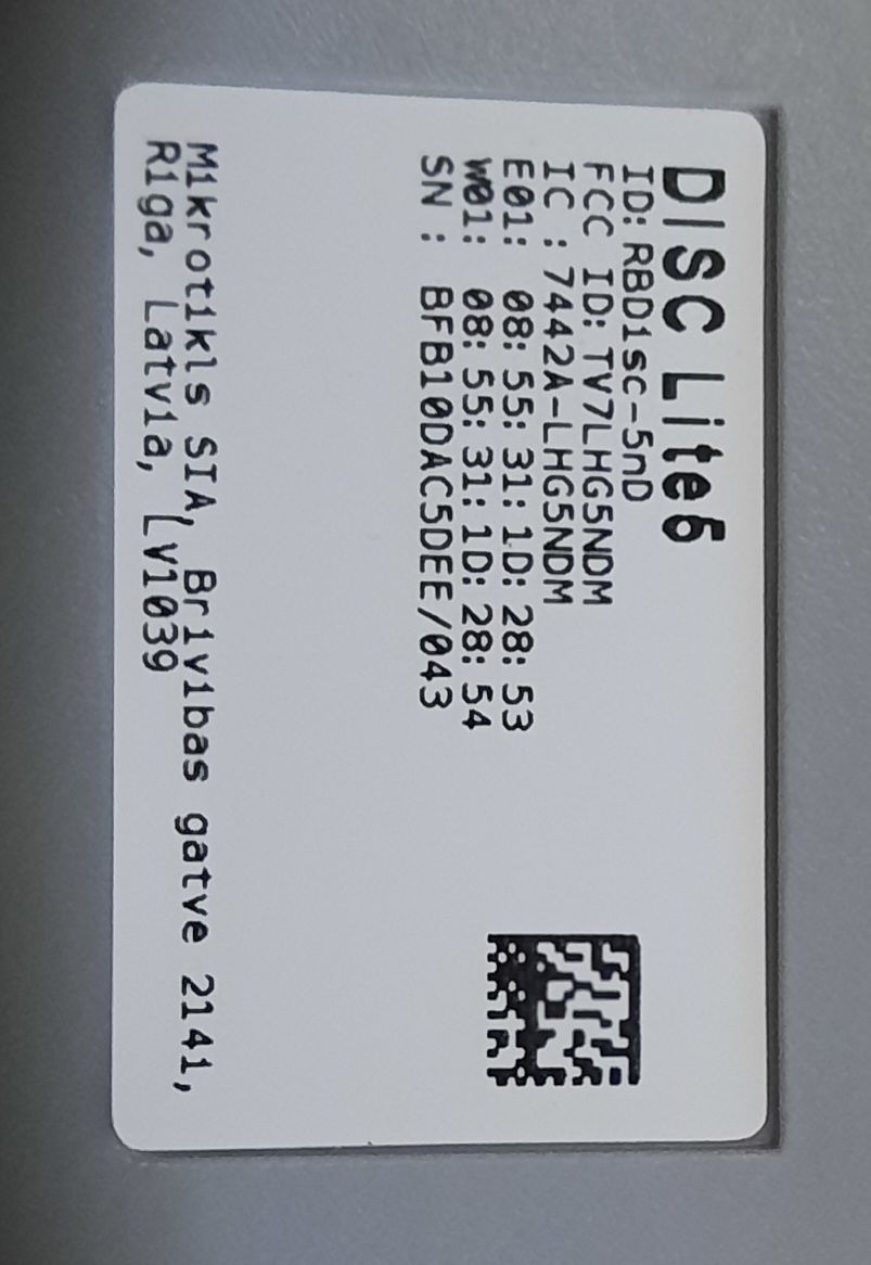 Mikrotik RouterBOARD Disc-5nD