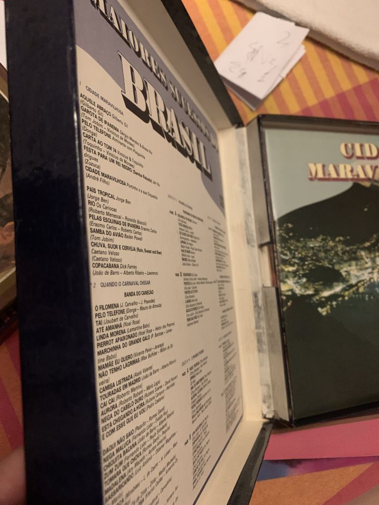 Coleção de Colectânias Vinil 34 LPs