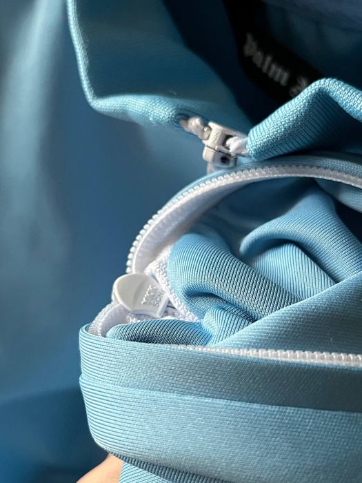 Palm Angels “Baby Blue” Track Zip Up