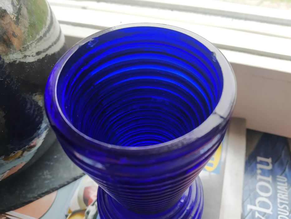 zestaw wazon wazonik Prądniczanka Pierścienie