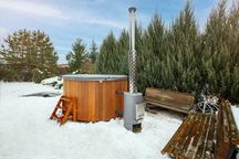 Balia ogrodowa Polar SPA Comfort 220 Hot z piecem zewnętrznym