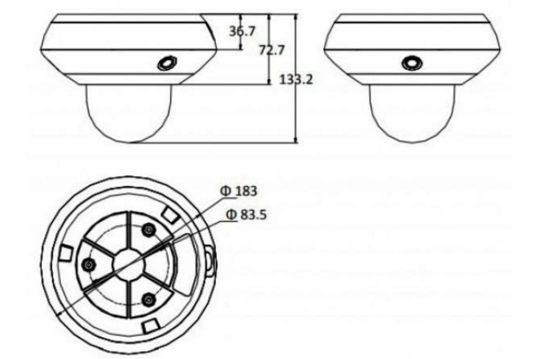 Kamera obrotowa IP PanoVu HIKVISION DS-2PT3326IZ-DE3 2MP