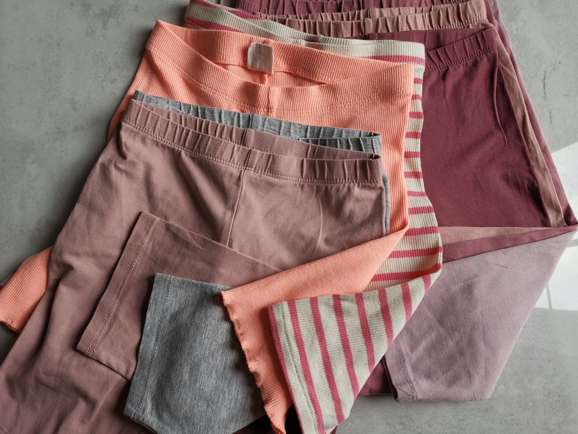 H&M Legginsy getry krótkie spodenki 3/4 128 j. Nowe