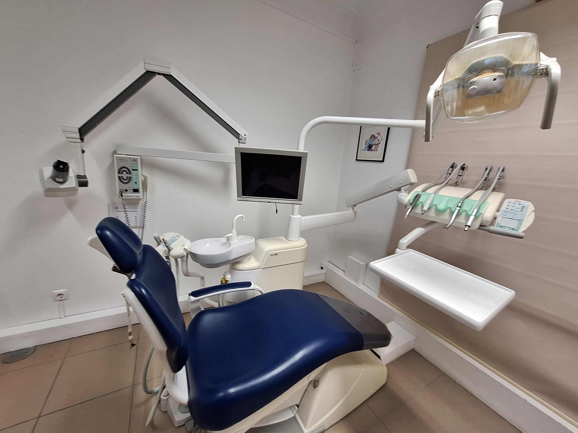 Cadeira  dentária Anthos 6
