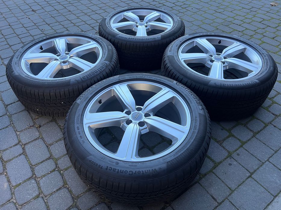 NOWE Koła Zima 20” Audi Q8 Q7 BMW 5x112 ET38 9J Continental 255/50/20