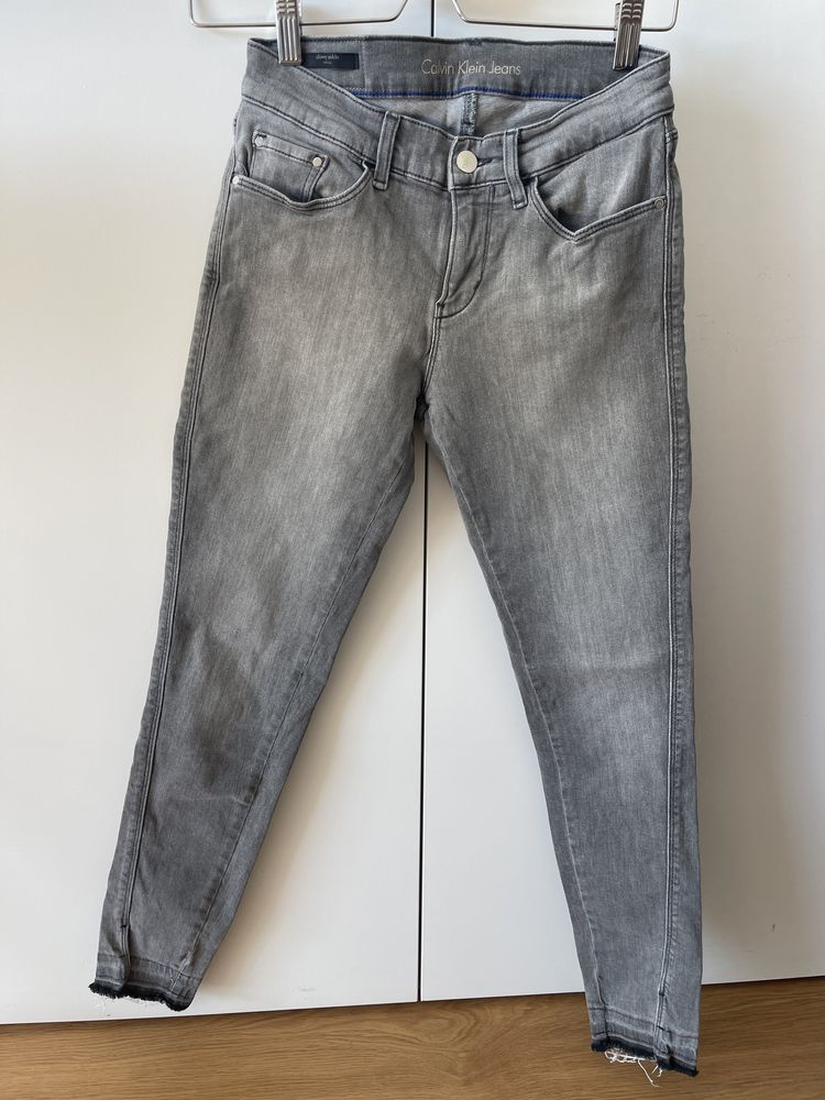 Calça jeans CK skinny ankle