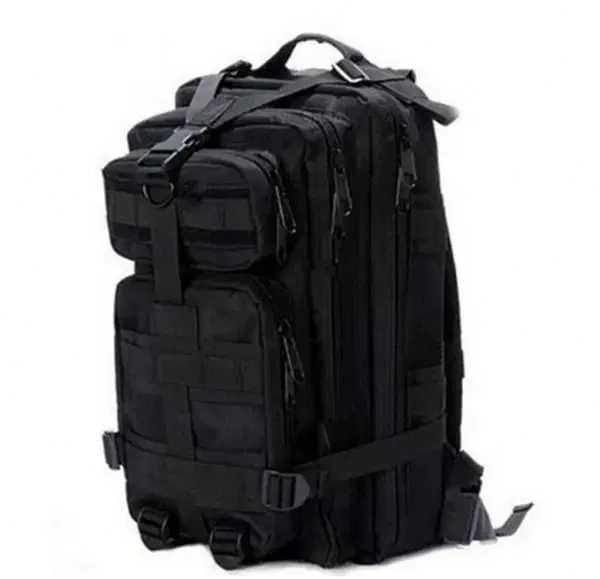 Тактичний штурмовий рюкзак військовий ЗСУ рюкзак 20-25 літрів чорний