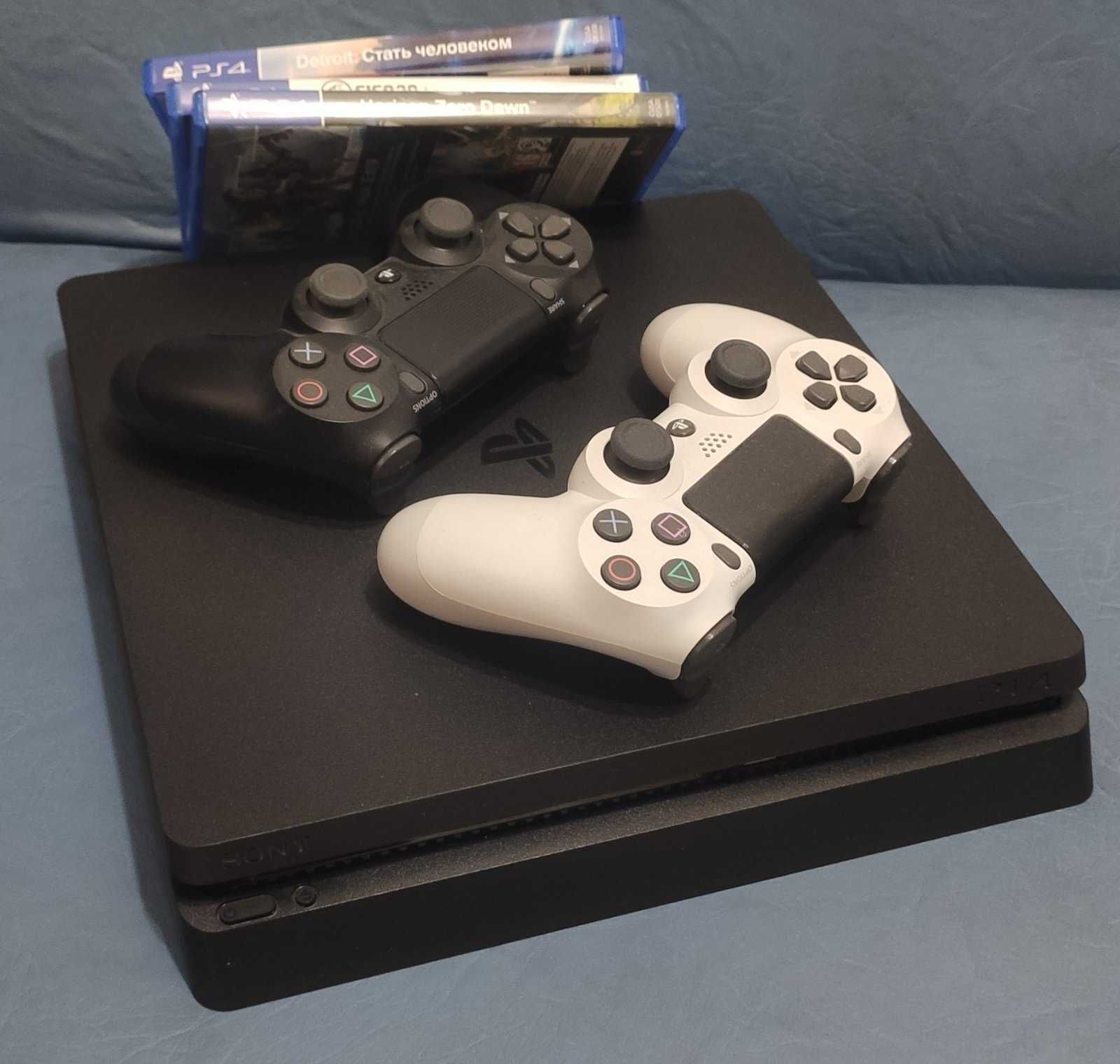 ‼️ Playstation 4 slim 1Tb + ігри