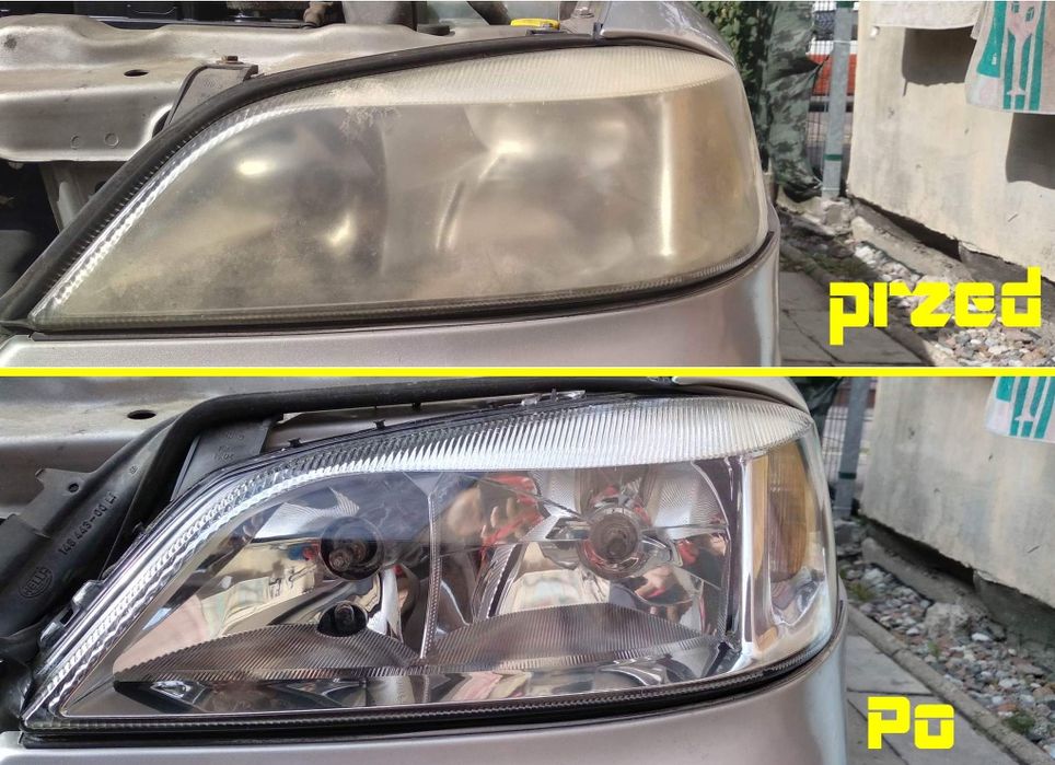 Polerowanie Lamp / Reflektorów / Pranie Tapicerki /Czyszczenie Skóry
