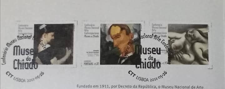 Centenário do Museu de Arte Contemporânea - Museu do Chiado - Pagela