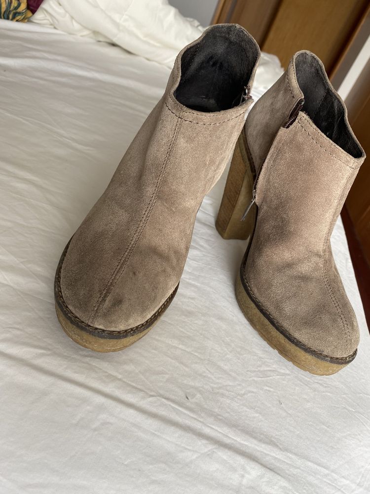 Botas Prof cinza