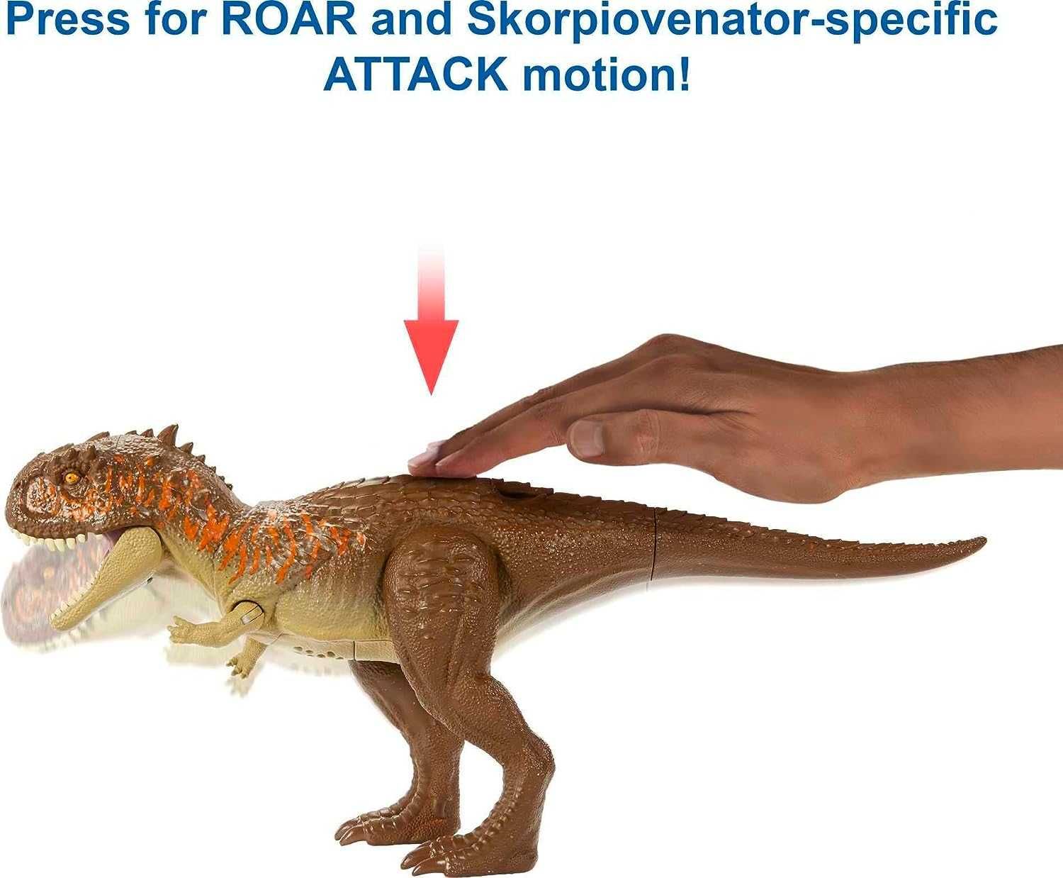 Набір динозаврів Jurassic World Iguanodon Skorpiovenator Mattel HLN15