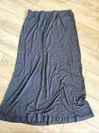 Czarna bawełniana długa spódnica r 40 L