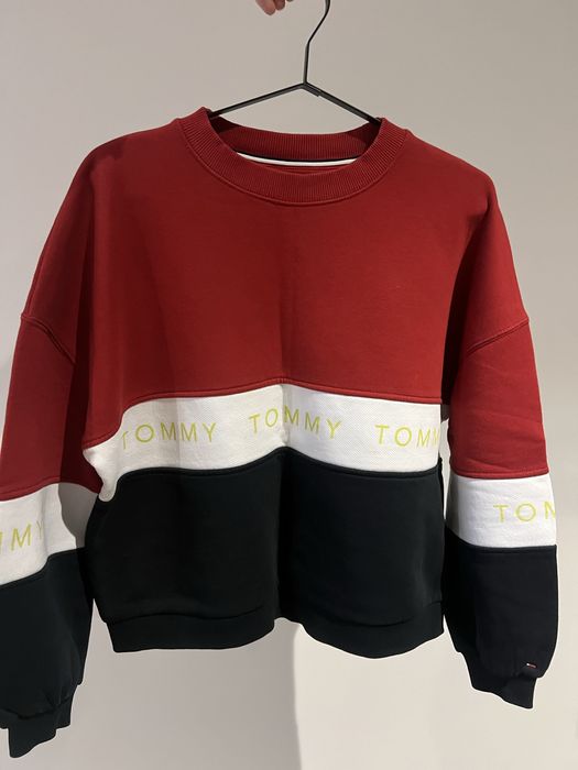 Світшот, светр Tommy Hilfiger, розмір М, утеплений, широкий