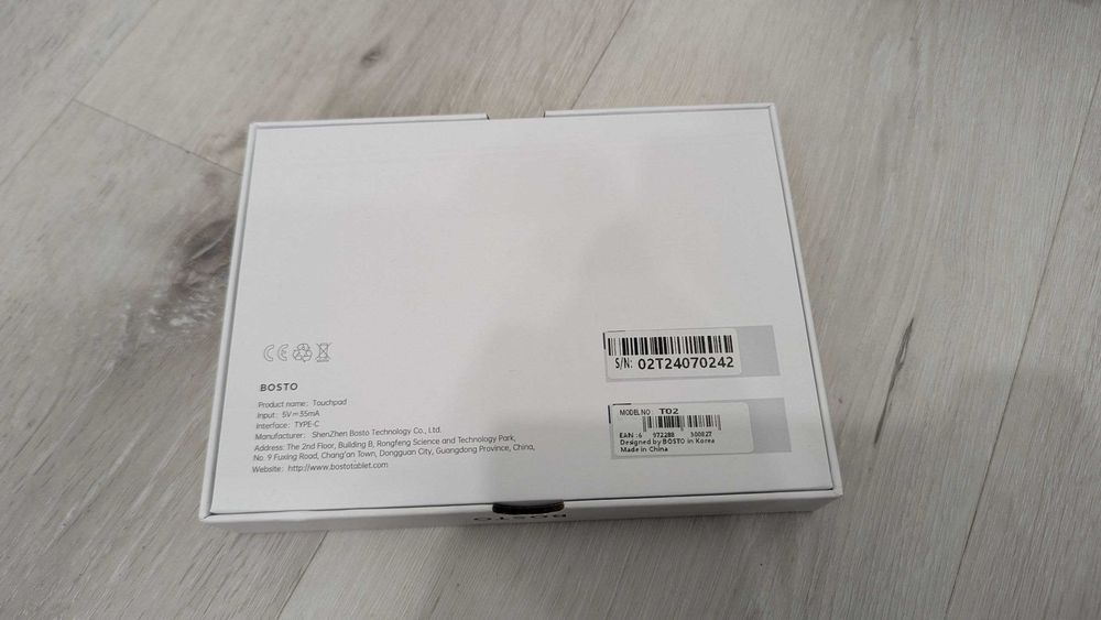 Сенсорний тачпад Hanzete BOSTO T02 мультитач, графічний планшет