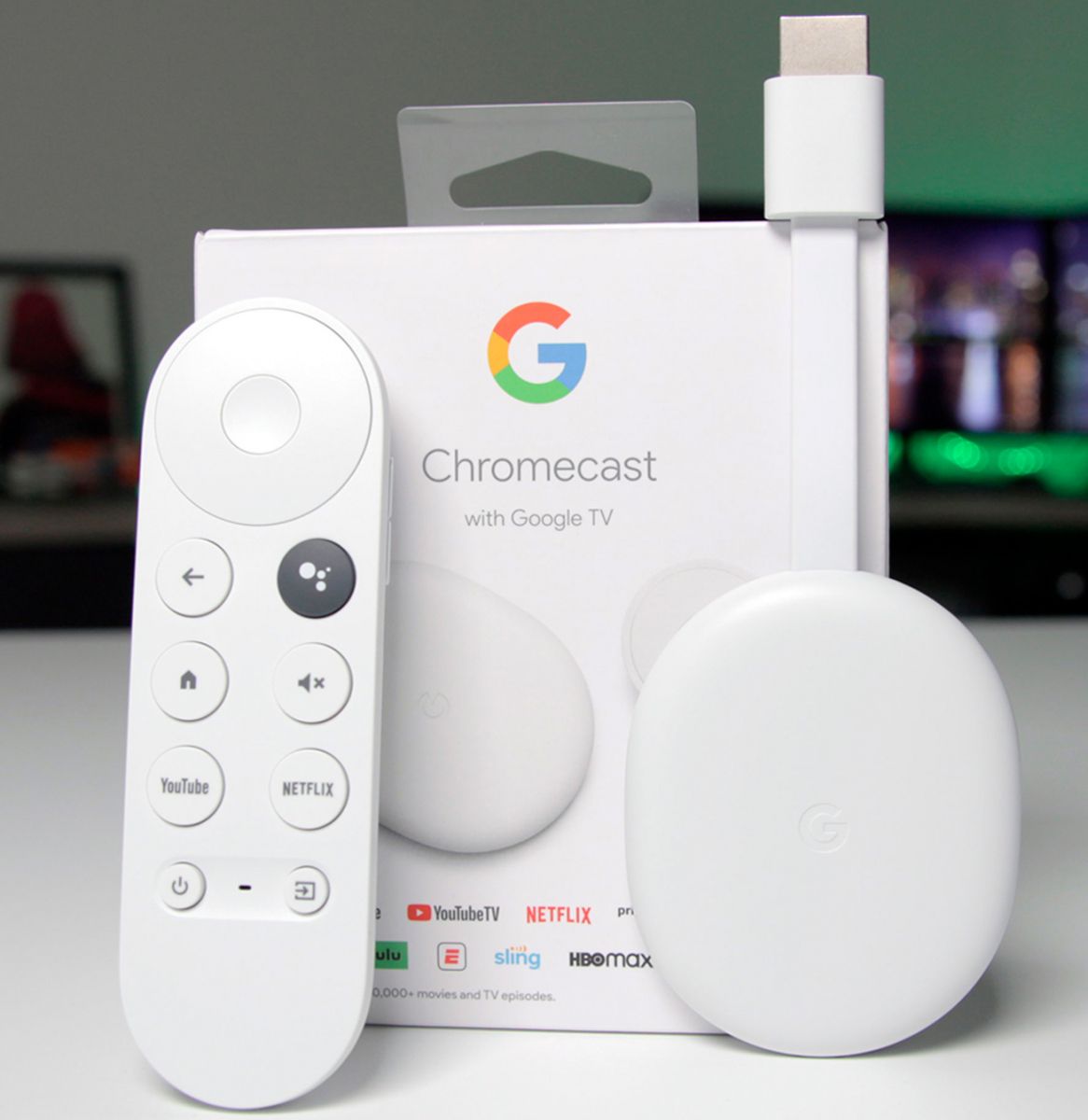 Смарт ТВ - медиаплеер Google Chromecast with Google TV 4K | ГАРАНТИЯ