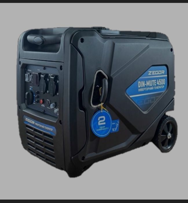 Бензиновий інверторний генератор ZEGOR DIN-MUTE4500