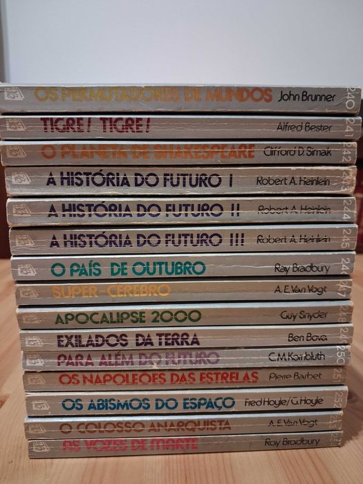 Lote de 15 livros da coleção Argonauta (3ª série, [240-254]).
