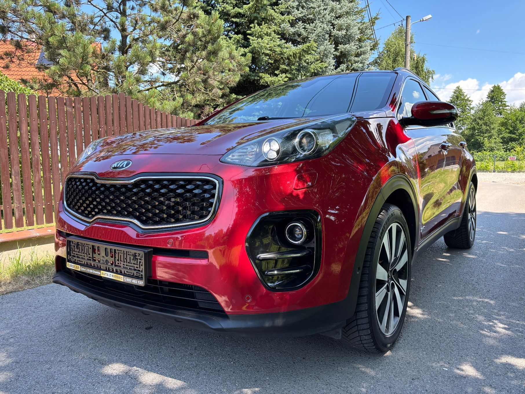 Kia Sportage 2.0 136KM AWD Automat Alu19” Kamera Navi LED BiXenon El.Klapa Skóry