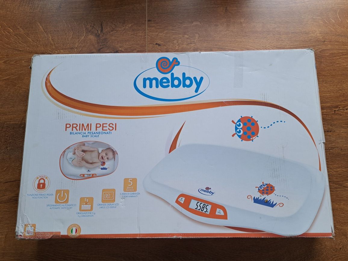 Cyfrowa waga dla niemowląt Mebby