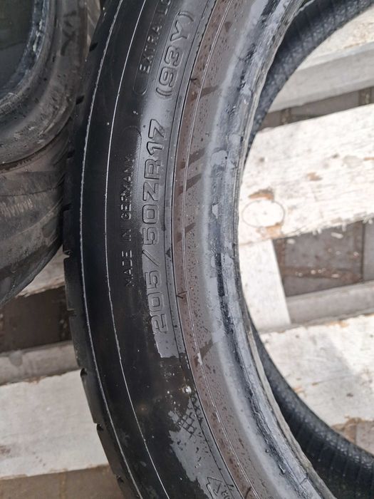 2x używane opony letnie 205/50 R17 Fulda Gwarancja Montaż