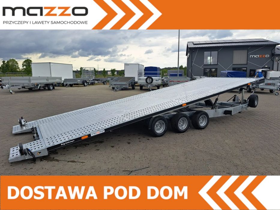 Balhanger laweta trzyosiowa uchylana 600 x 205 LED AMORTYZATORY DMC 3500kg