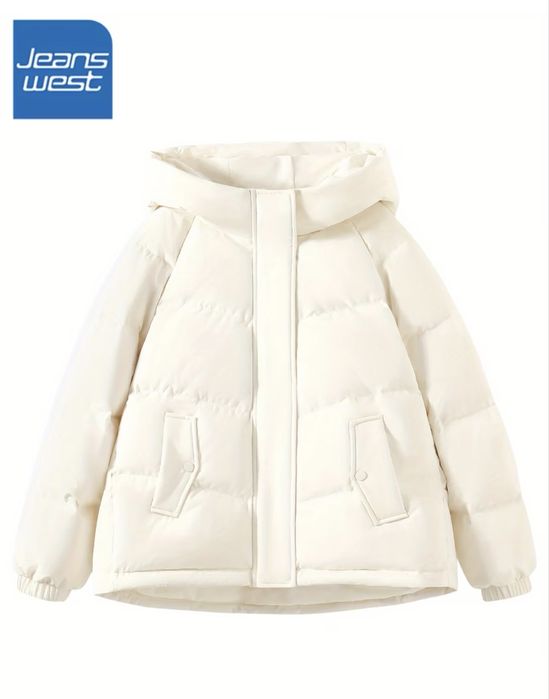 Жіноча пухова куртка пуховик uniqlo 85% білого качиного пуху