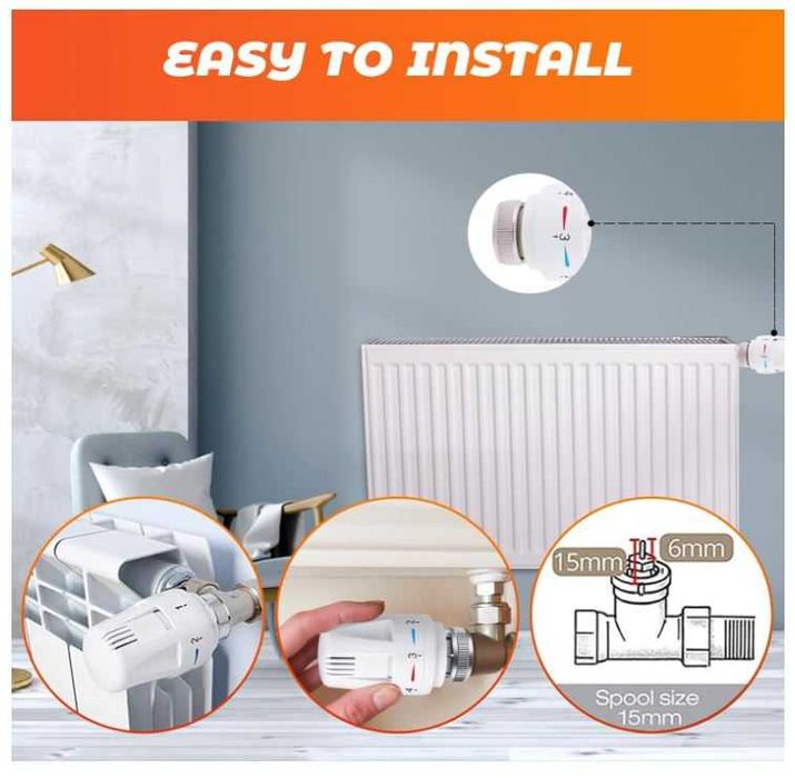 Głowica termostatyczna Nizirioo M30x1.5