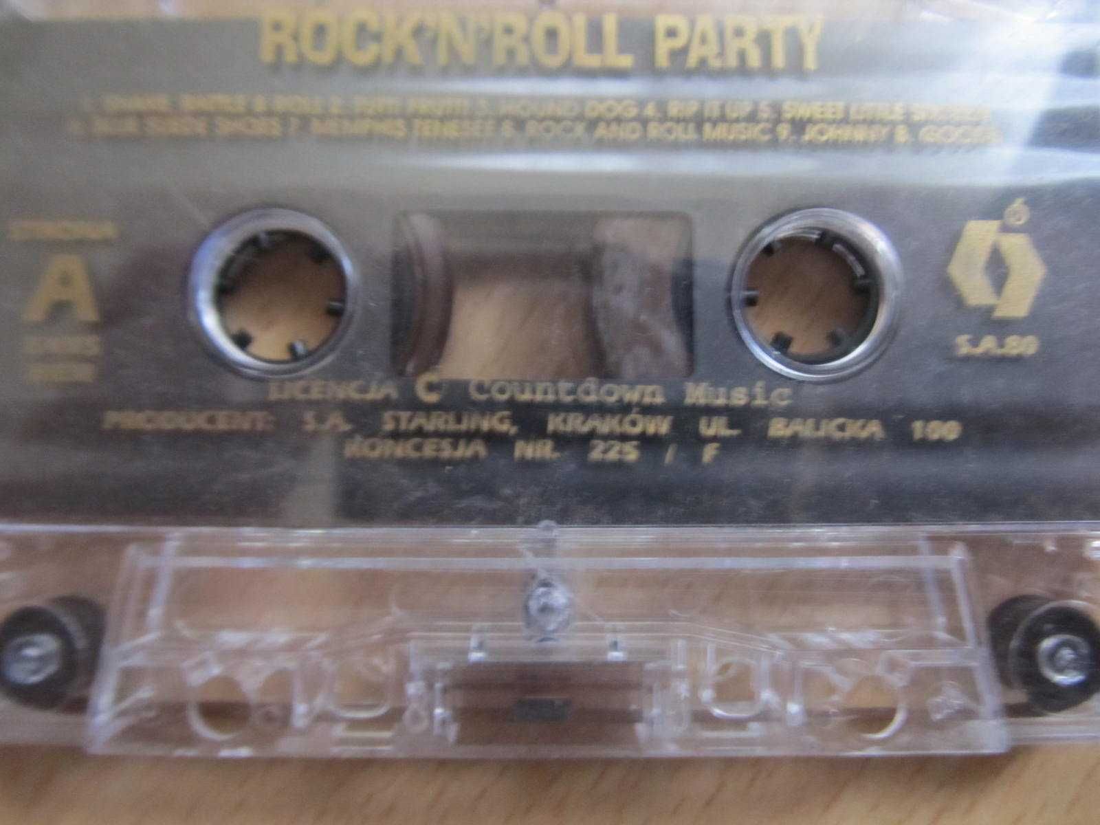 Kaseta audio- Rock'N'Roll Party- składanka