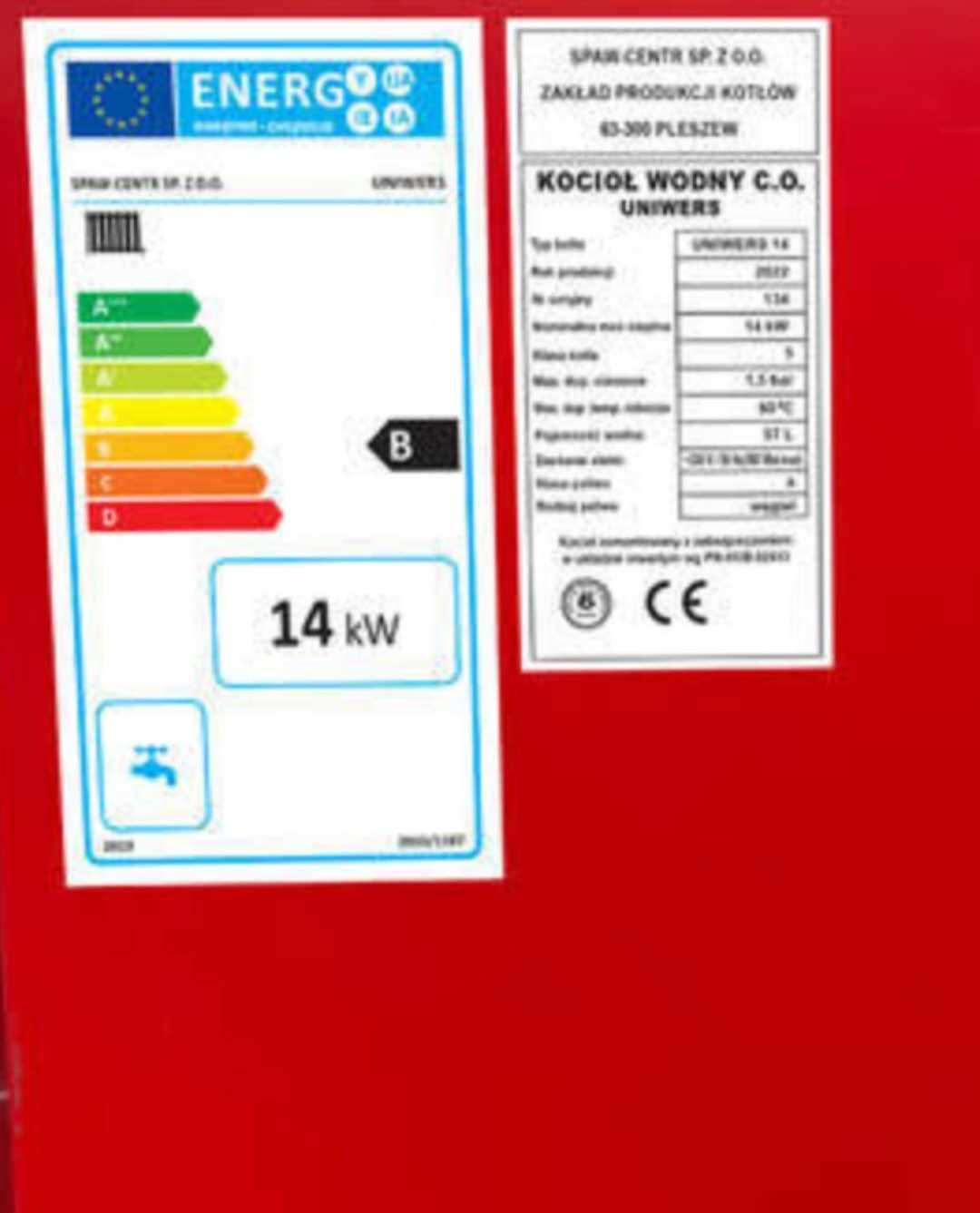 Piec kocioł 14 kW do 120 m2 na węgiel drewno dostawa 0 zł