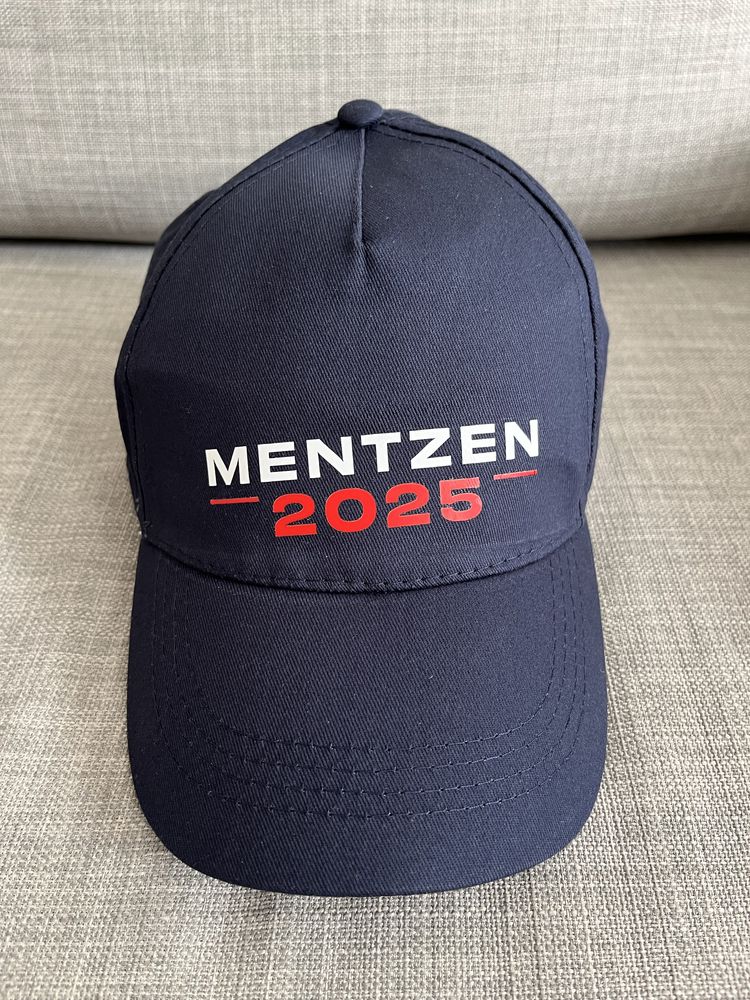 Czapka z daszkiem Mentzen2025, granatowa