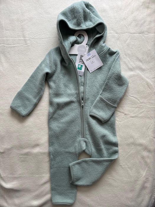 Nowy kombinezon z wełny merino 62/68 74/80 50/56 86/92