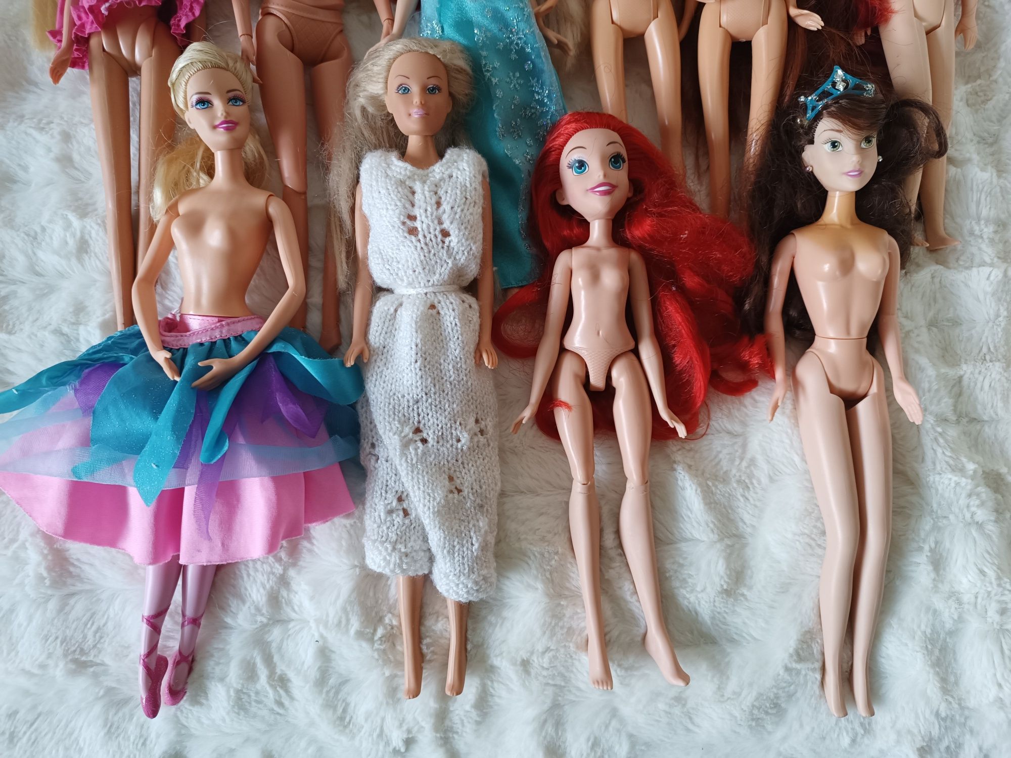 Zestaw lalek lalki Disney Hasbro Mattel Barbie Simba 10 sztuk