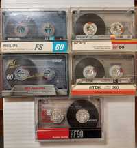 Мини-коллекция кассет Sony, BASF TDK 5 шт.