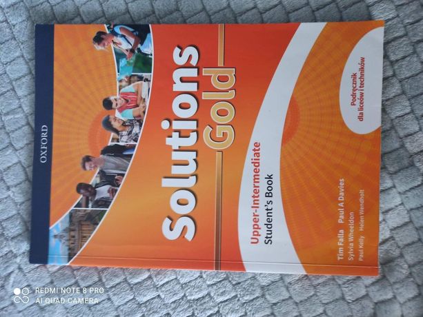 Solutions Gold Upper-Intermediate podręcznik do angielskiego