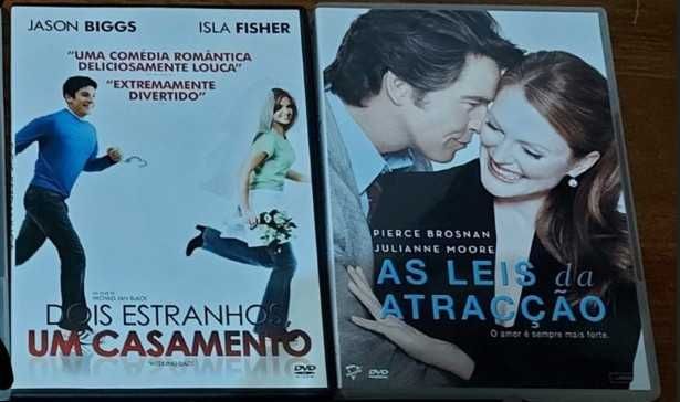 Lote #4 - 10 DVDs Fantasia, Ação e Romance