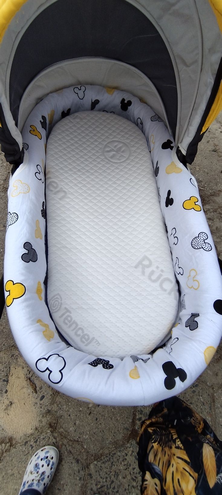 Wózek gondola z stelażem Camarelo+ dodatki
