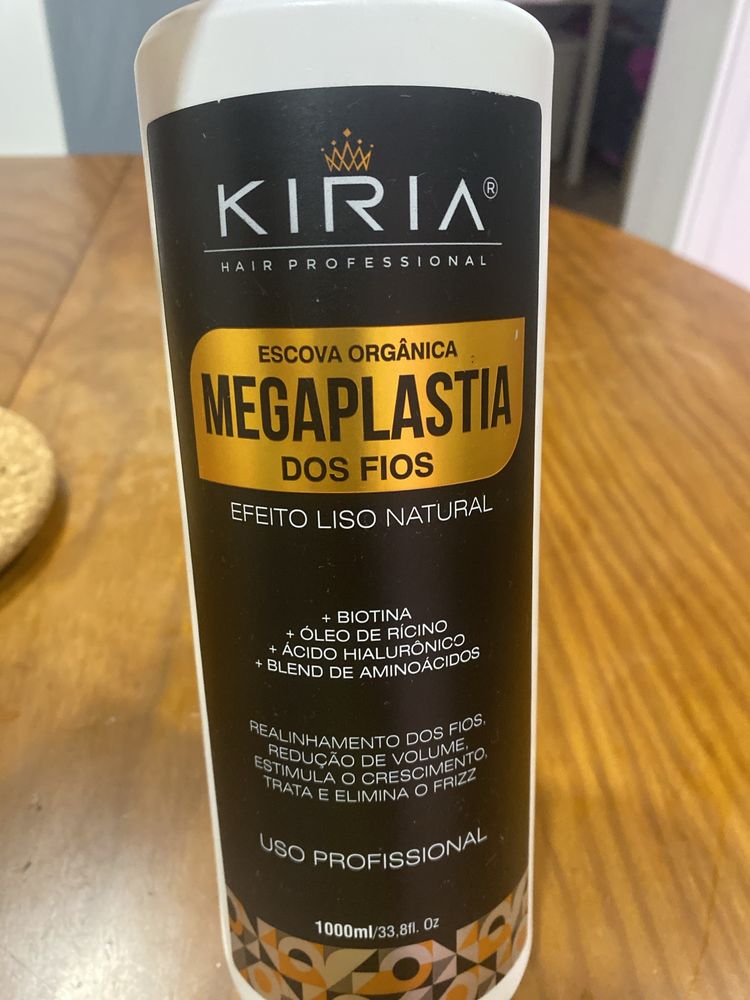 Agora ou nunca!!!  Escova Orgânica Megaplastia dos fios